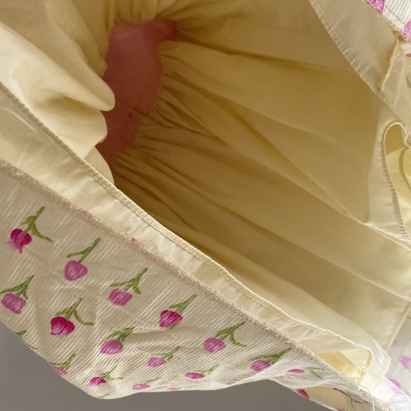 Plum pudding tulip Vintage  USA Dress - Picture 7 of 8